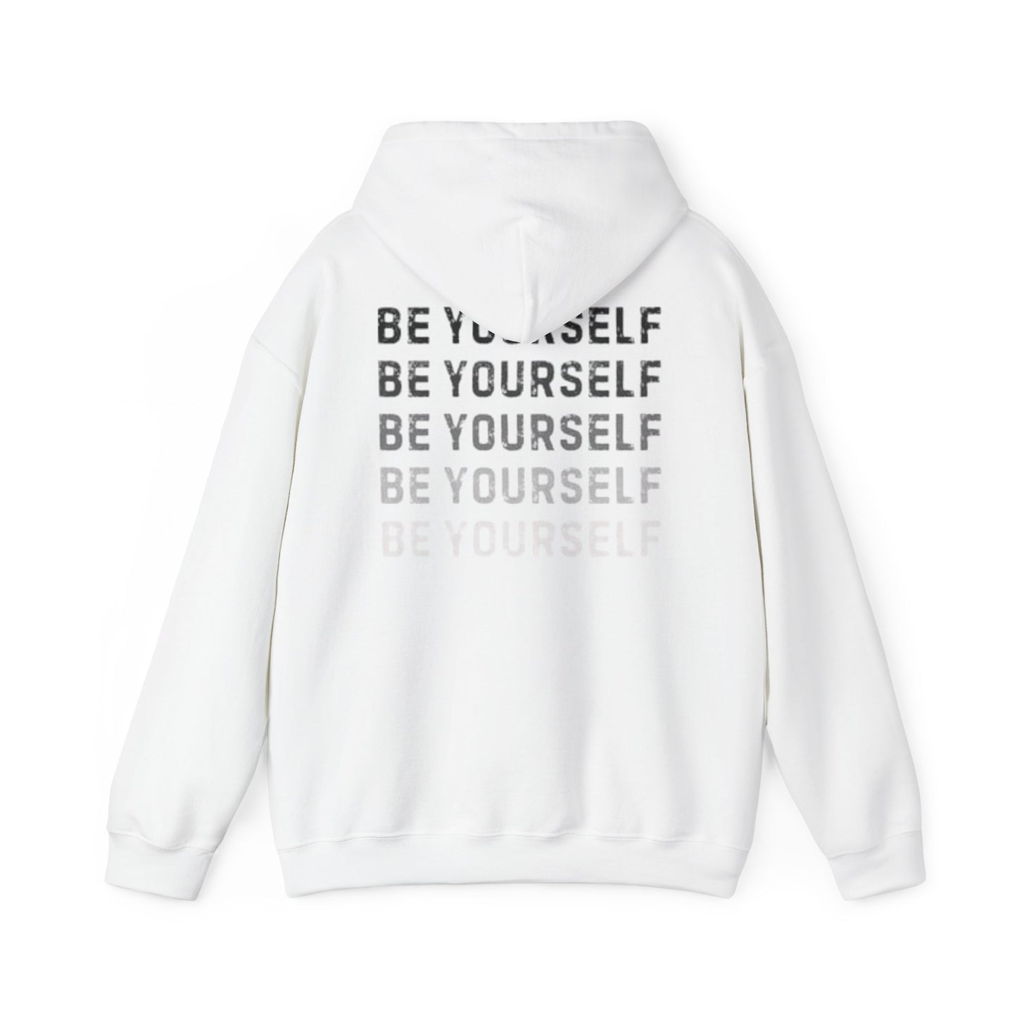 Inspirational 'Be Yourself' Unisex Heavy Blend Hoodie