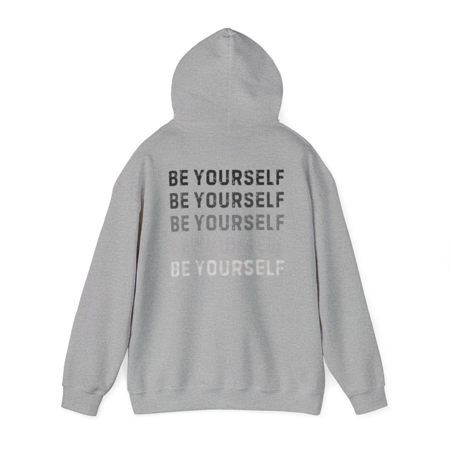 Inspirational 'Be Yourself' Unisex Heavy Blend Hoodie