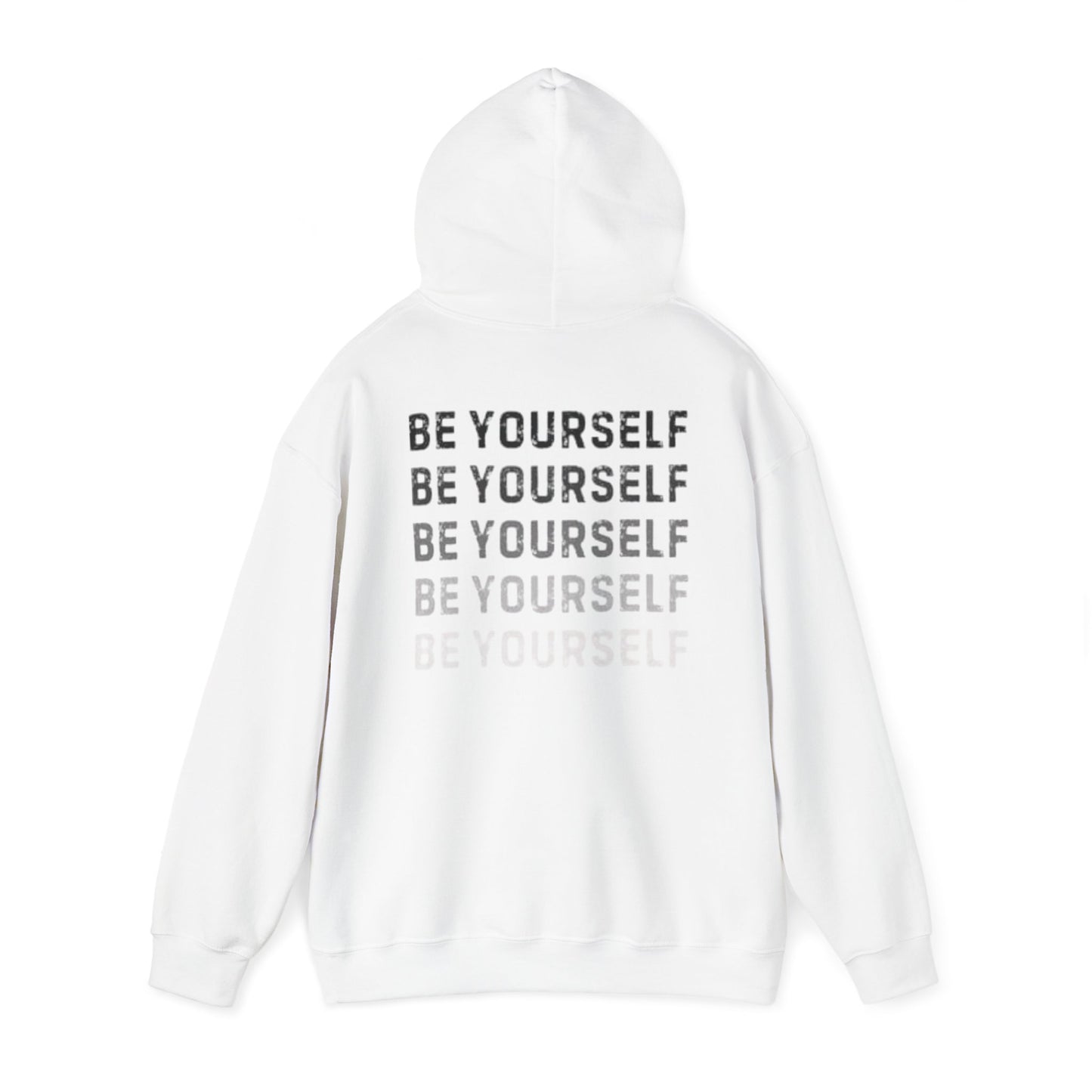 Inspirational 'Be Yourself' Unisex Heavy Blend Hoodie